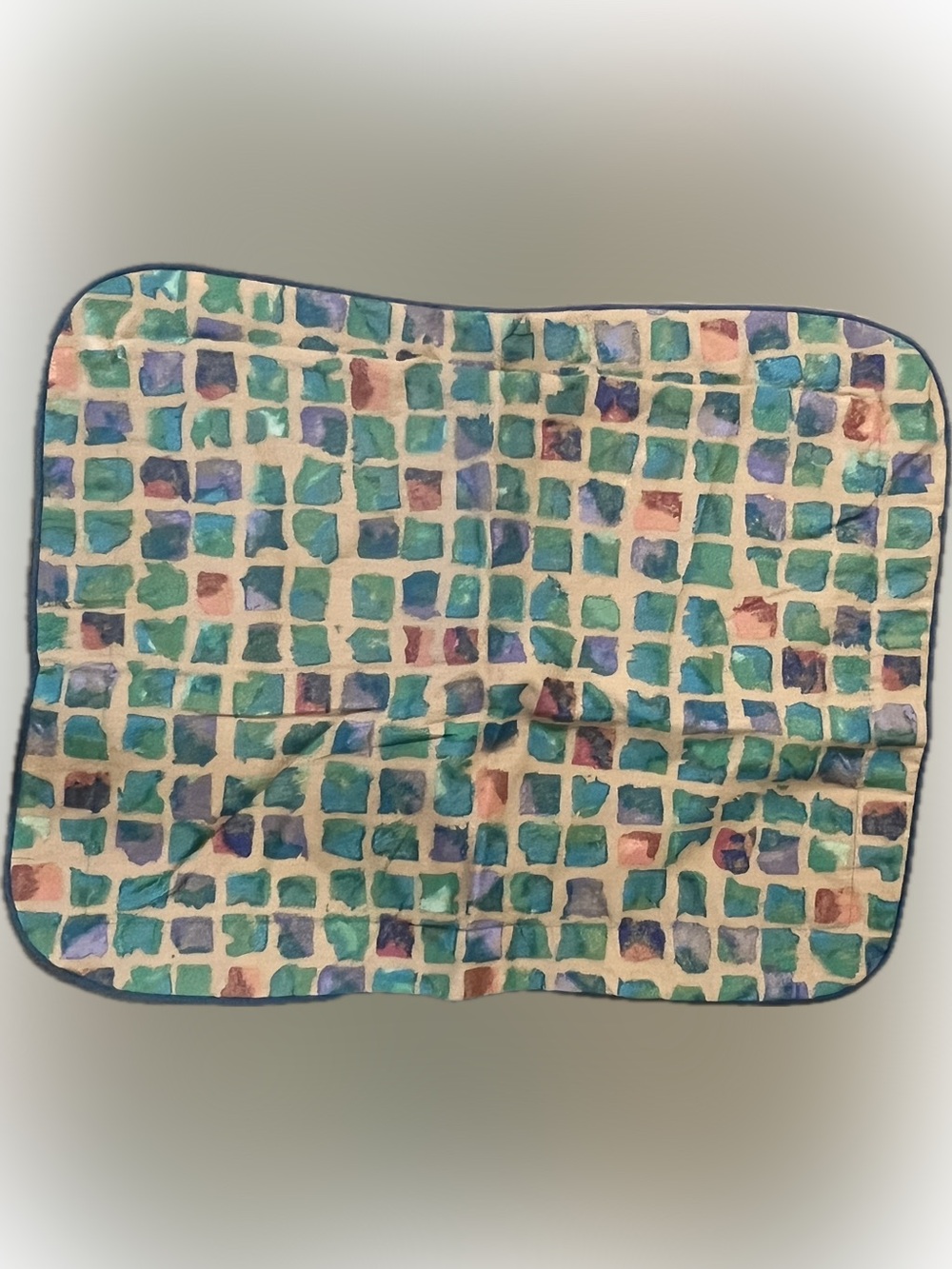 💥Vintage New Abstract Mosaic Multicolor Decorative Pillow Sham Full/Queen